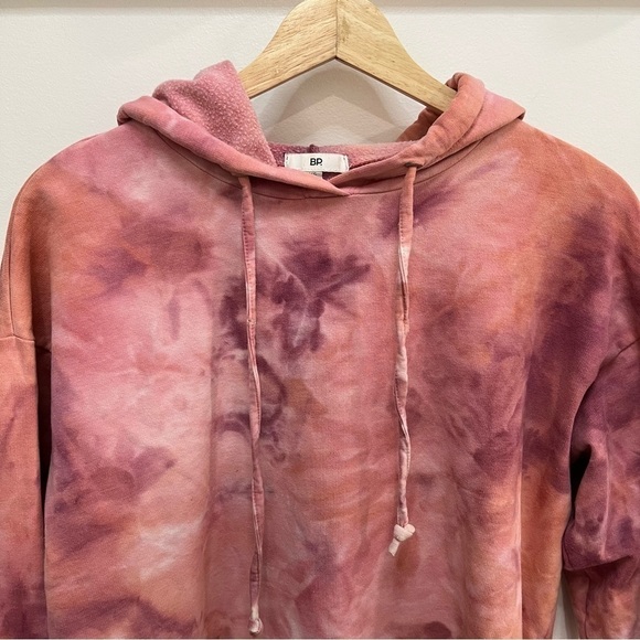 bp. Hoodie with pink tie dye and long back - Picture 5 of 6